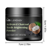 Activated carbon toothpaste - Deeply cleans teeth and whitens them.