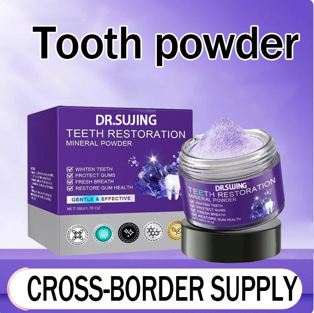 Dental cleaning powder - Deep oral cleaning, removes yellowing and stains, freshens breath, and cleans teeth.