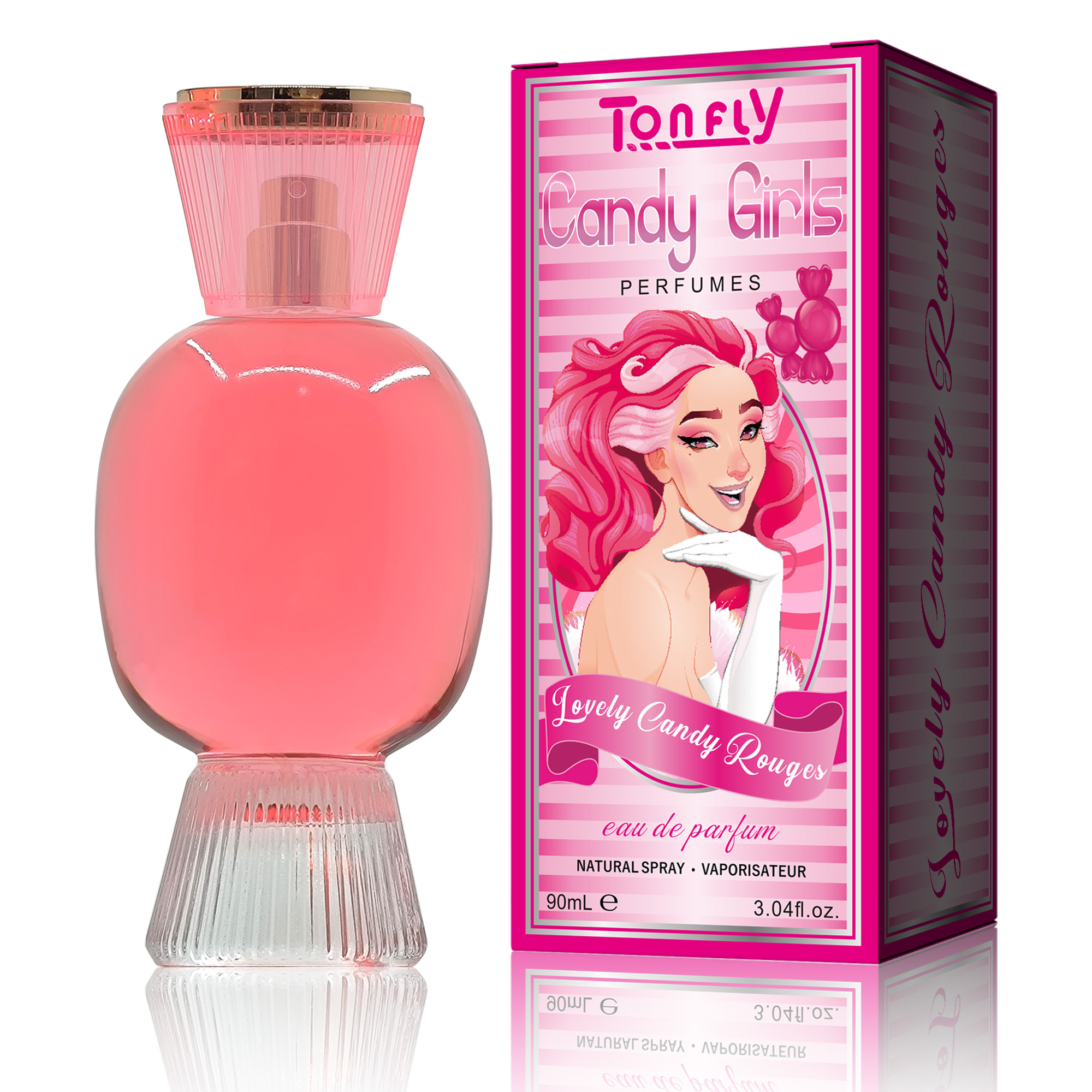 TONFLY Ladies' Sweetheart Perfume - Floral And Fruity Eau De Toilette 90ml
