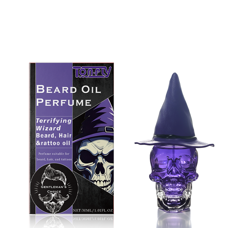 TONFLY Halloween Series Purple Beard Perfume Oil Beard Care Perfume Oil 30ML
