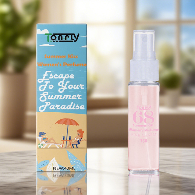 TONFLY Number 68 Perfume Pink Women's Perfume Spray Fresh Floral Scent 40ML