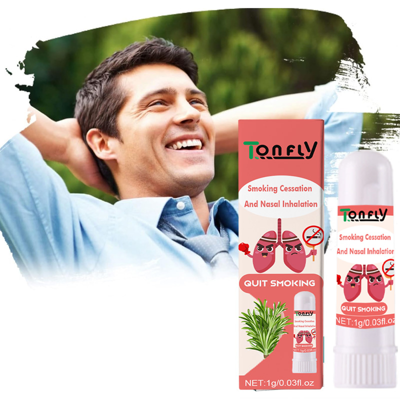 Peppermint Single-Tip Nasal Stick - Fast Nasal Congestion Relief & Invigorating Coolness
