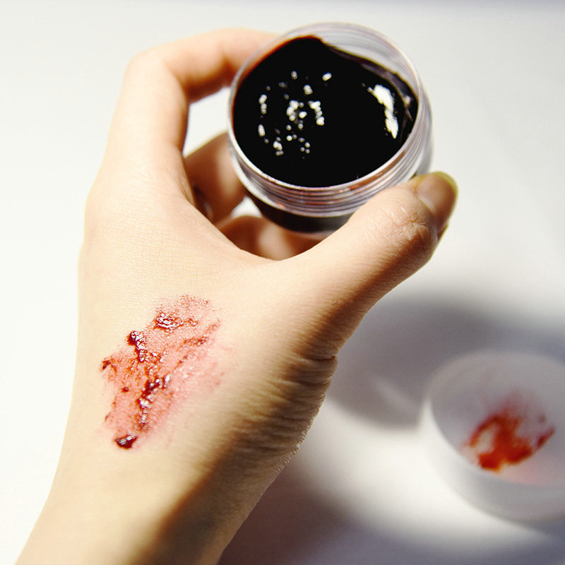 Crazylife Halloween plasma movie makeup edible fake plasma actor filming artificial hematemesis capsule acting props
