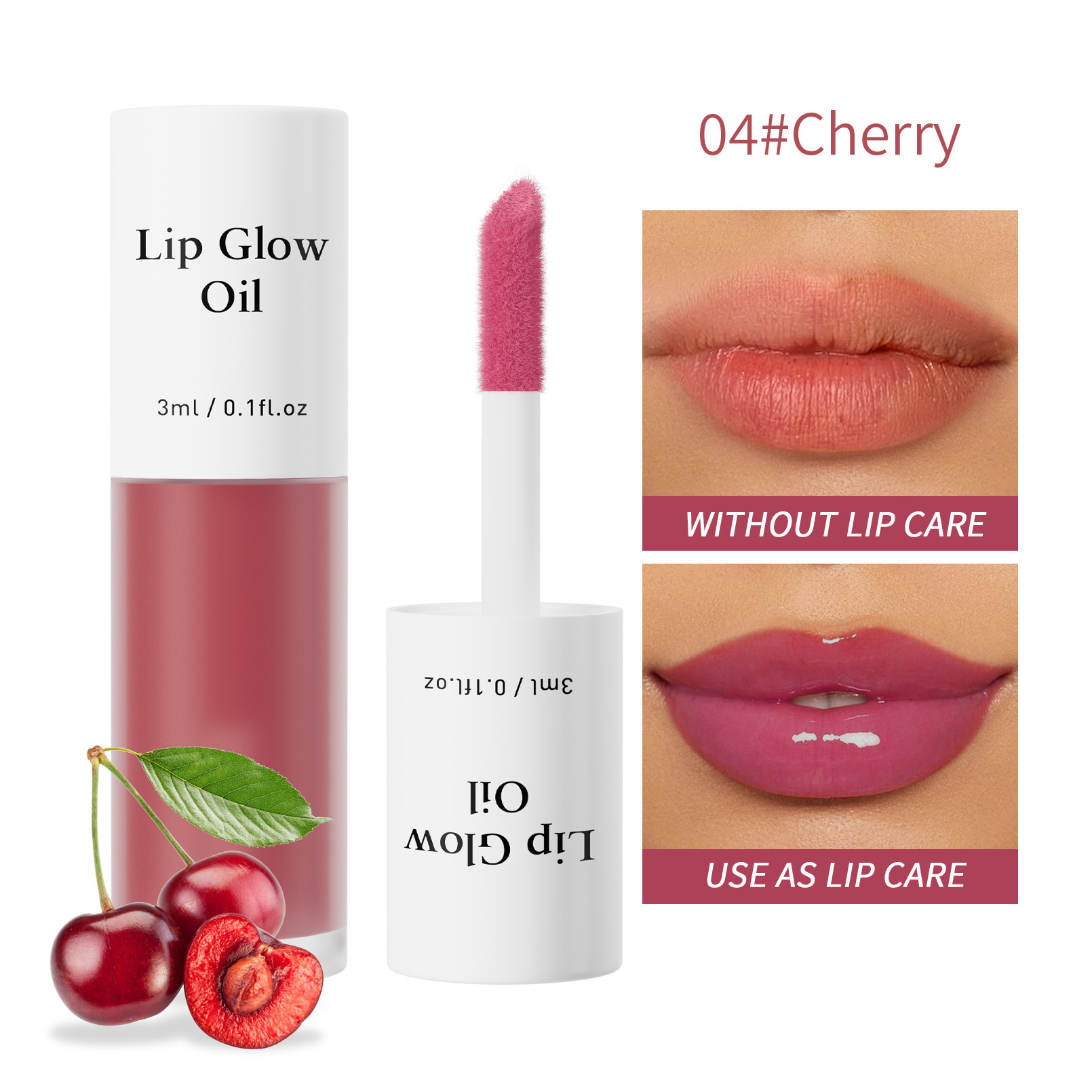 Lip care oil, honey fruit flavor lip balm, lip膏， exfoliating, non-staining on cup, lip gloss, lip color, lip honey