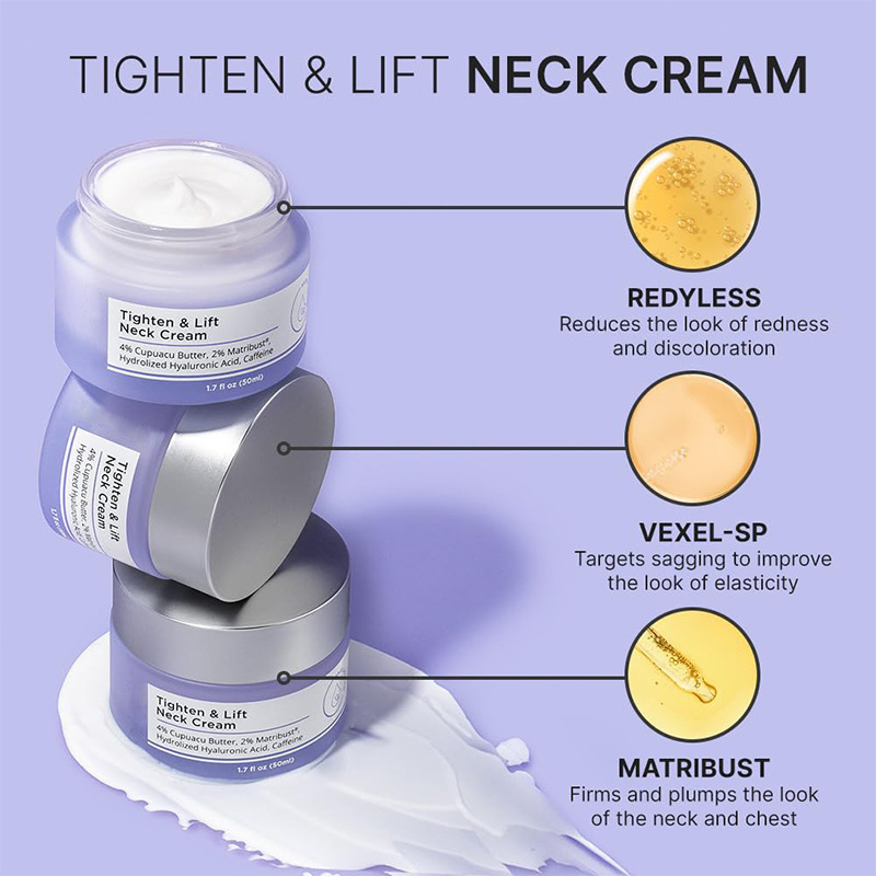 Beauty Neck Cream - Tighten Lift NeNeck Cream - Anti-wrinkle and Rejuvenating Neck Cream