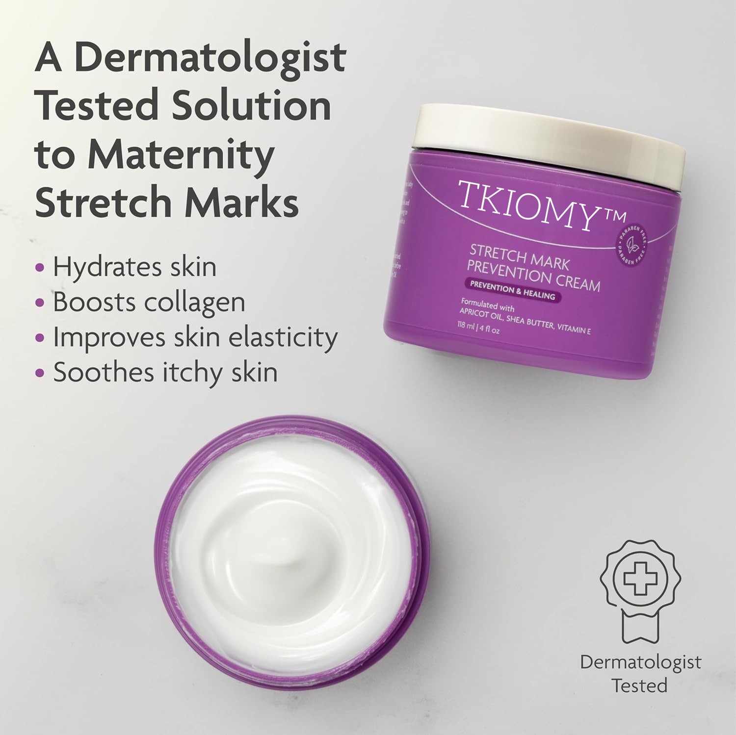 Stretch Mark Prevention Cream - Pregnancy Cream 118ml