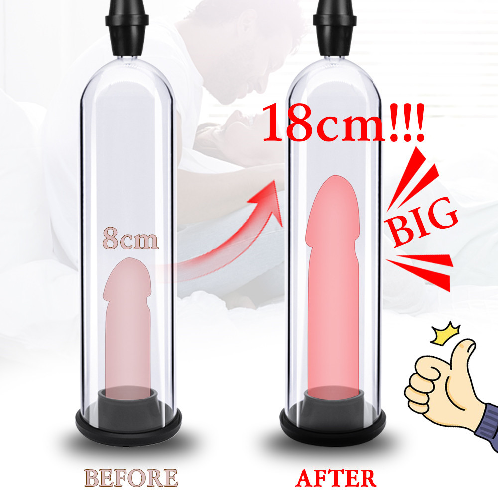 Small-sized vacuum pump penis exerciser for men, with a pull rod and negative pressure booster, suitable for airplane use, adult erotic sex toys.