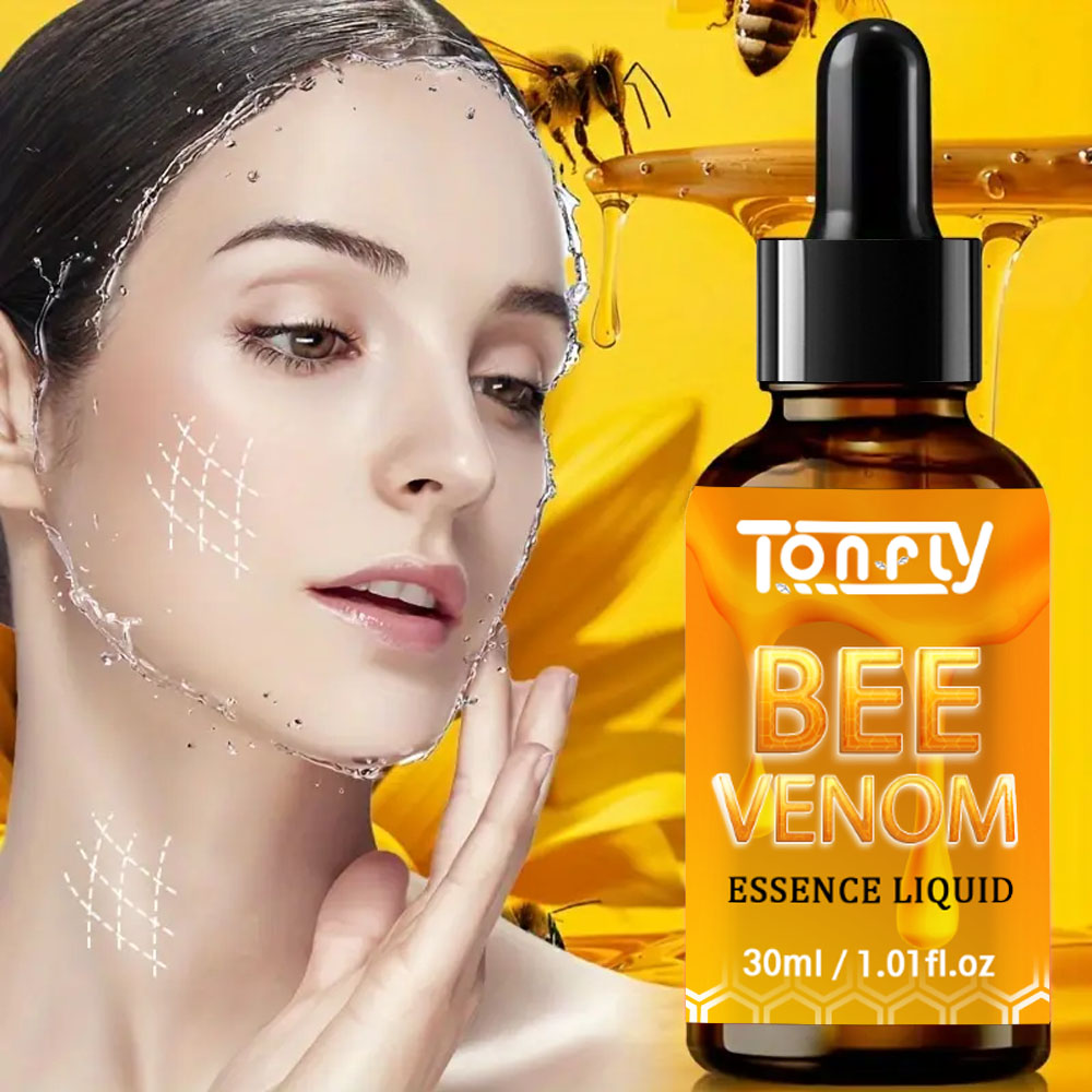Bee Venom Anti-Wrinkle Essence Anti-Aging Polypeptide hyaluronic acid Essence Repair Moisturizing Firming Facial Skin Essence