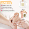 Natural Ginger Foot Pads Deep Cleansing Foot Pads For Feet Care Improve Sleep Detoxification And Body Shaping