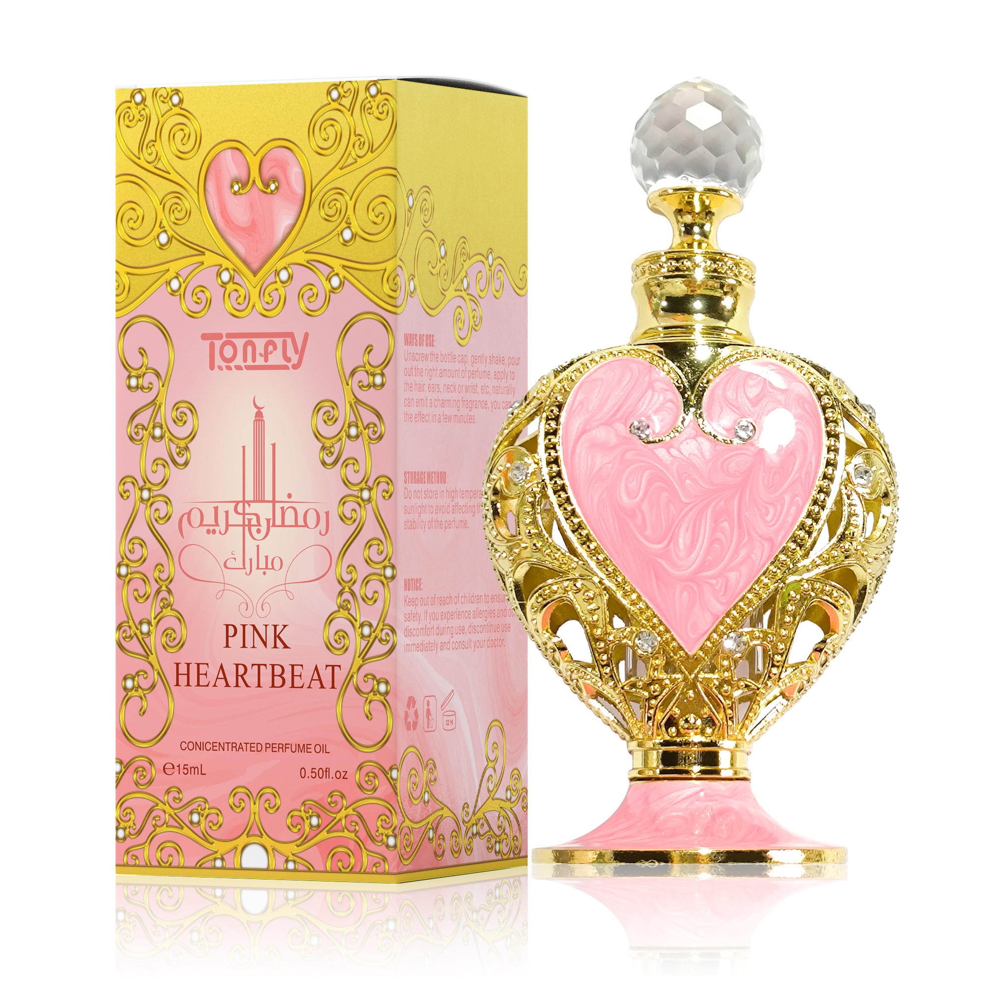 Tonfly Pink lady love perfume, lady fragrance, women perfume 15ml