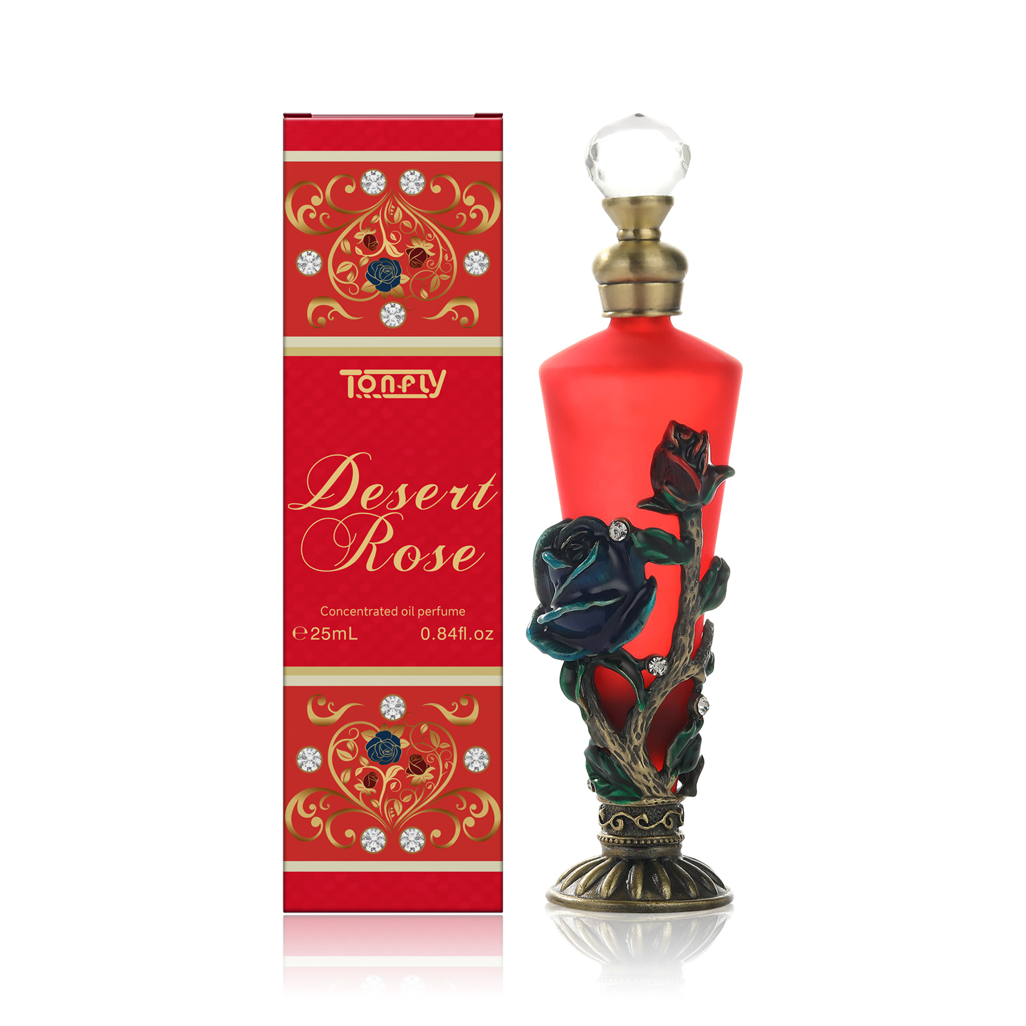 Tonfly Red Rose Girl Perfume, Women's Perfume, Rose Perfume 25ml
