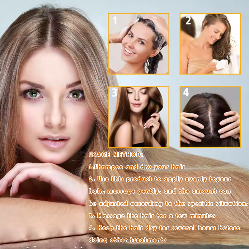 Moroccan Argan Oil Hair Capsules - Anti-Frizz Hydrating Serum for Smooth Shine