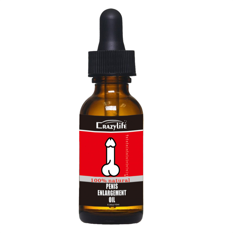 Crazylife Men's penis massage essential oil for enlargement and delay.