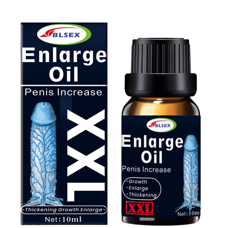BLSEX Men's penis massage oil for enlargement and delay