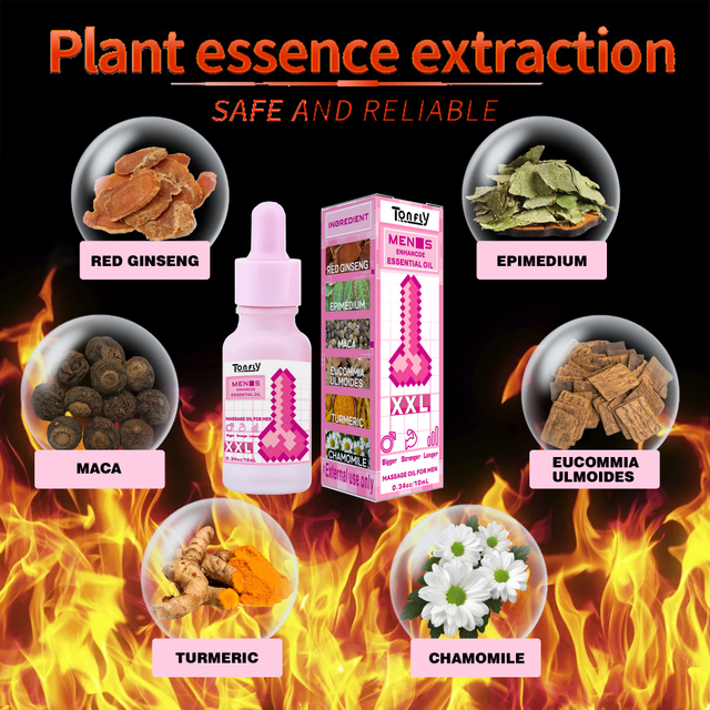 Tonfly Male Delay Essential Oil, Enlarging Essential Oil, Vulvar Massage Essential Oil 