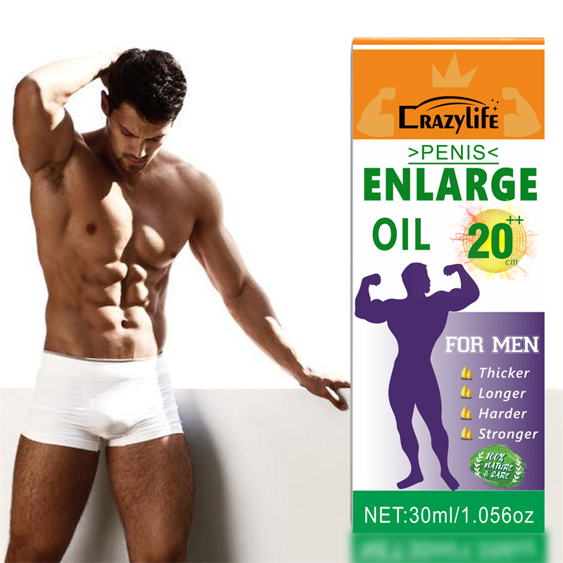 Crazylife Men's Penis Enlargement Oil Massage Essential Oil Delay Oil 30ml