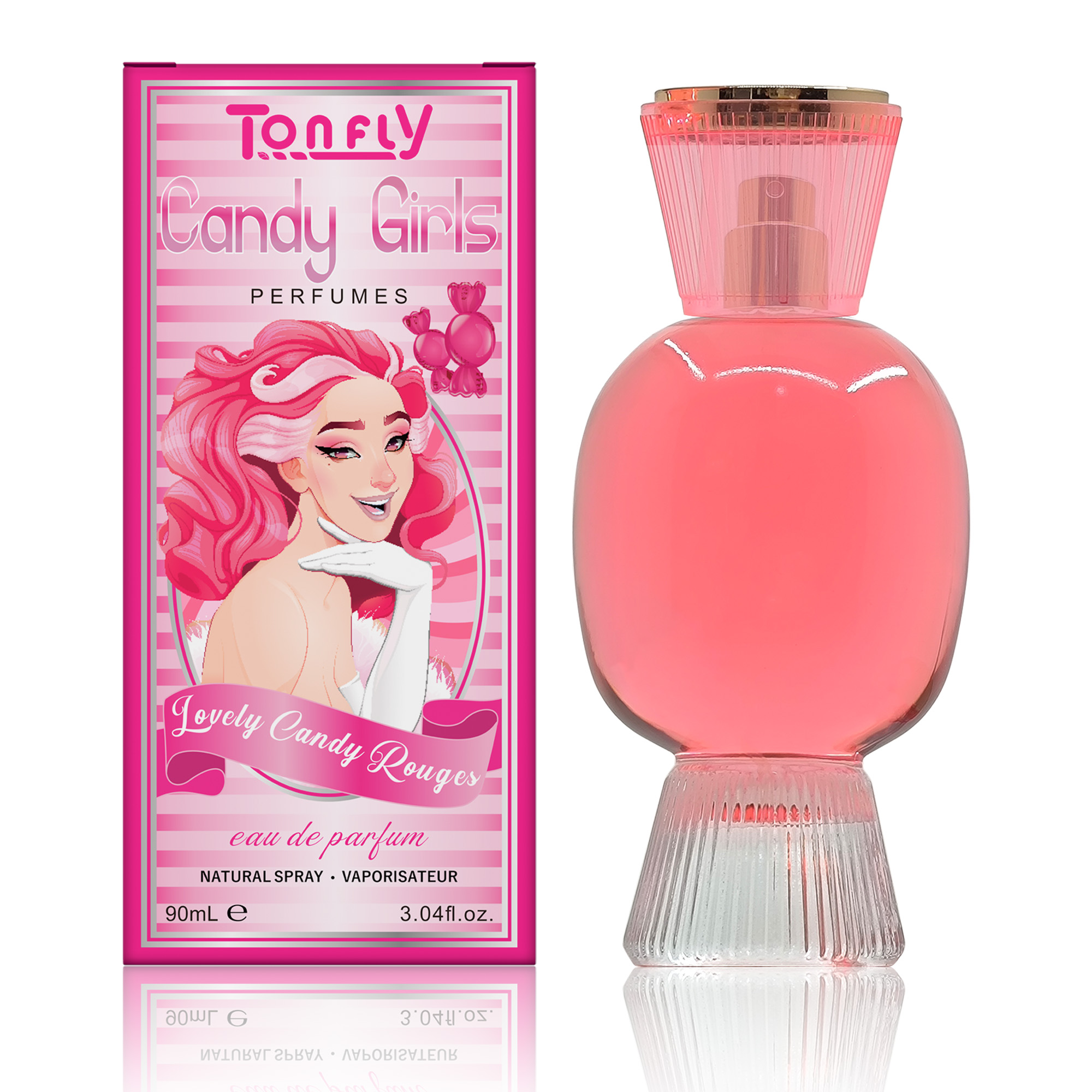 TONFLY Ladies' Sweetheart Perfume - Floral And Fruity Eau De Toilette 90ml