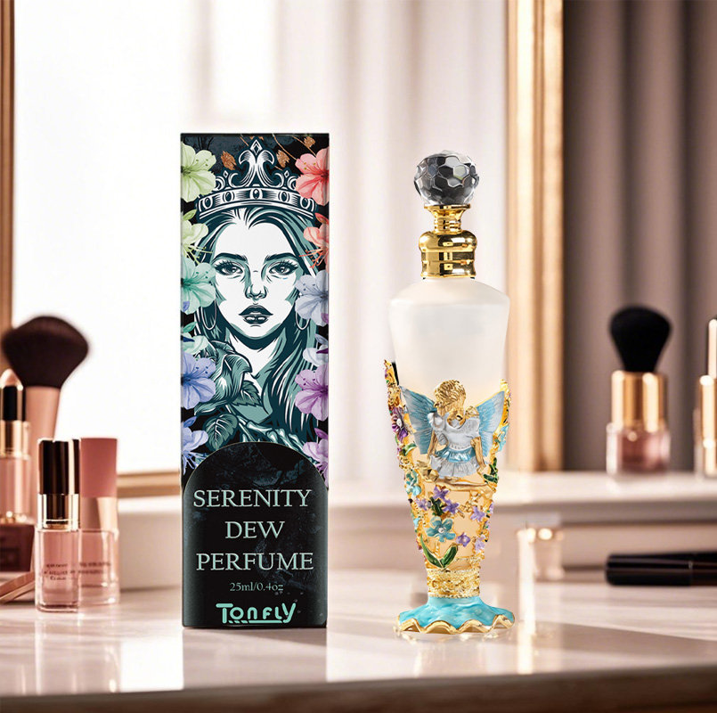 TONFLY Green Girl Perfume Butterfly Series Dropper Stick Women's Perfume Oil 25ML