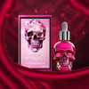 EDIEBAO Pink Skull Perfume Women's Oil Dropper Stick Fruit Fragrance 30ML