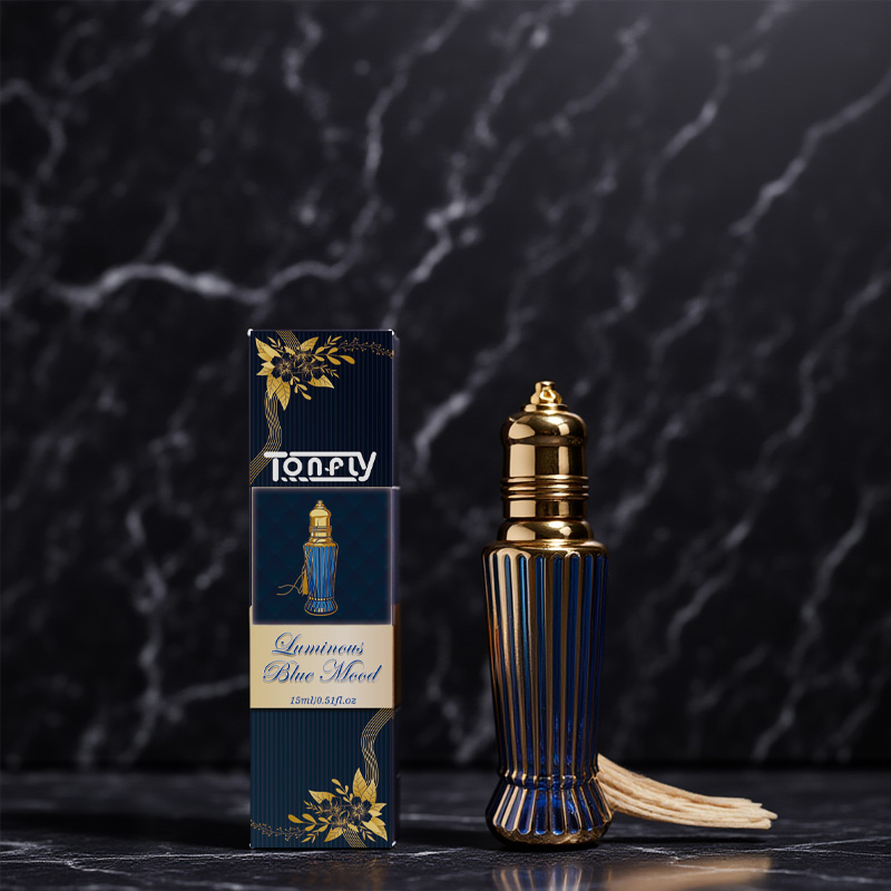 Tonfly Purple conical bottle men's perfume 15ml