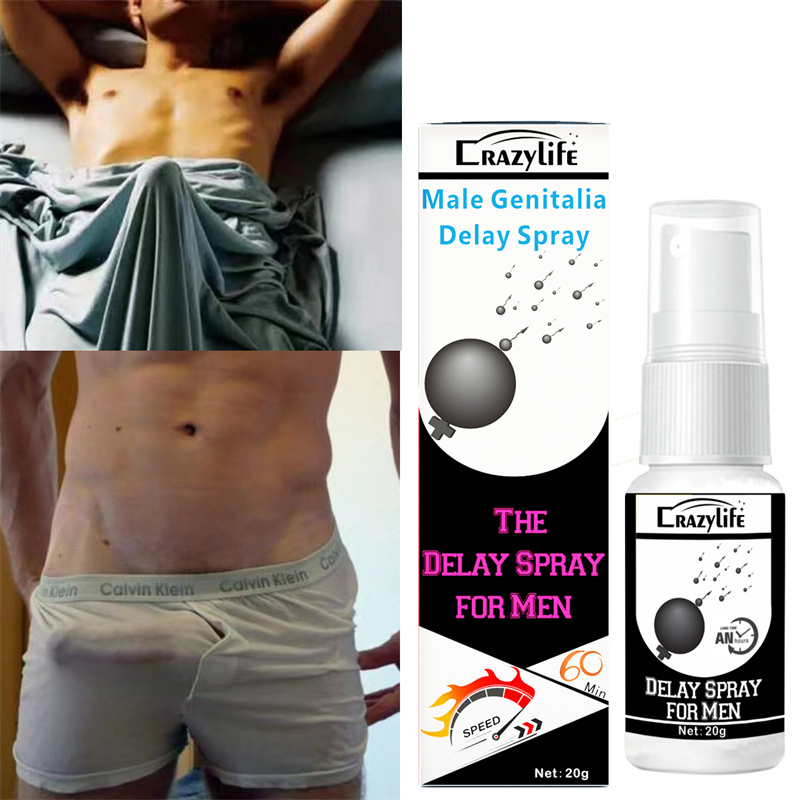 Crazylife Men's Delay Spray Delayed-release essential oil 20ml