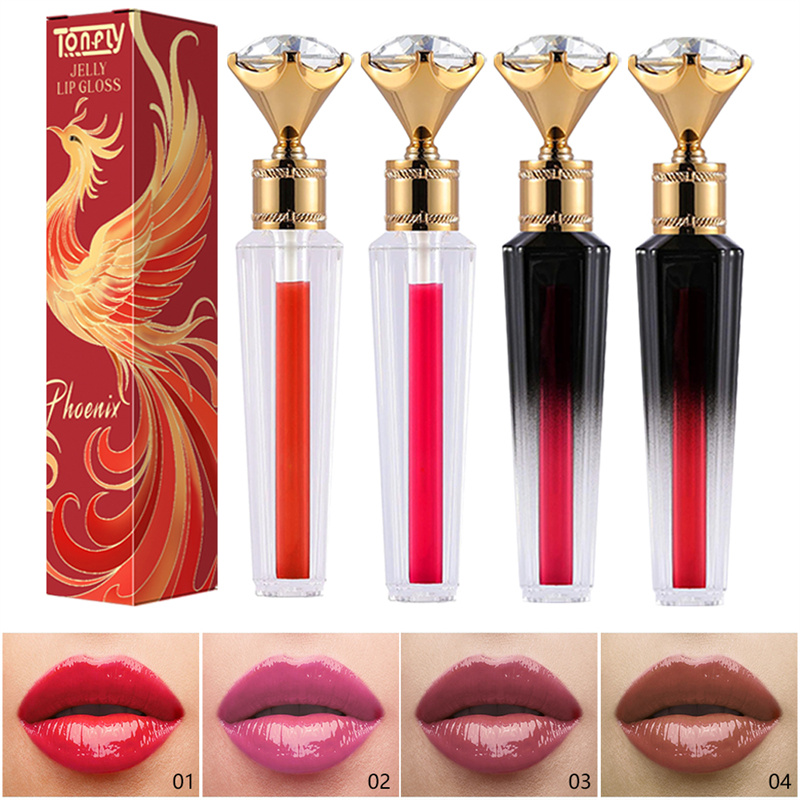 Hydrating Lip Gloss - Hyaluronic Acid Non-Sticky High-Shine Plumping Lip Color