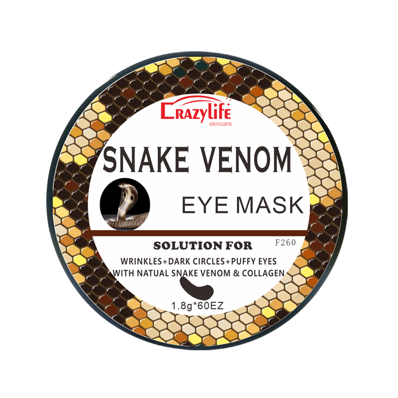 Snake Venom Eye Mask Peptide Essential Eye Patch Anti-Aging Collagen Eye Mask Wrinkles Anti-Puffiness