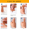 BLSEX 10PCS Thumb Correction Patch Big Toe Corrector Adjuster Finger Toe Patch Protector Hallux Valgus Orthopedic Sticker Pad