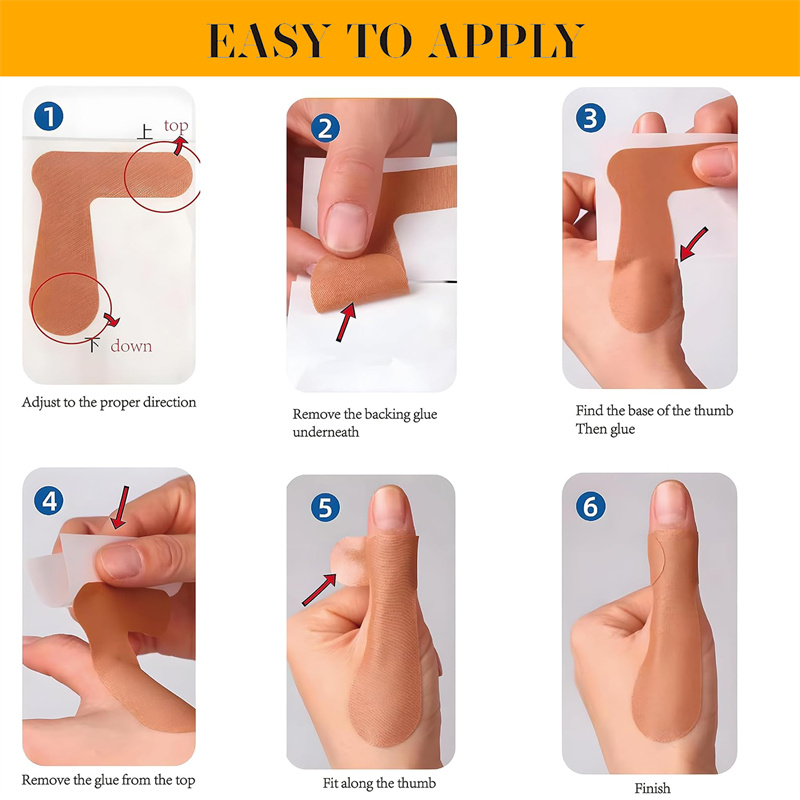 BLSEX 10PCS Thumb Correction Patch Big Toe Corrector Adjuster Finger Toe Patch Protector Hallux Valgus Orthopedic Sticker Pad