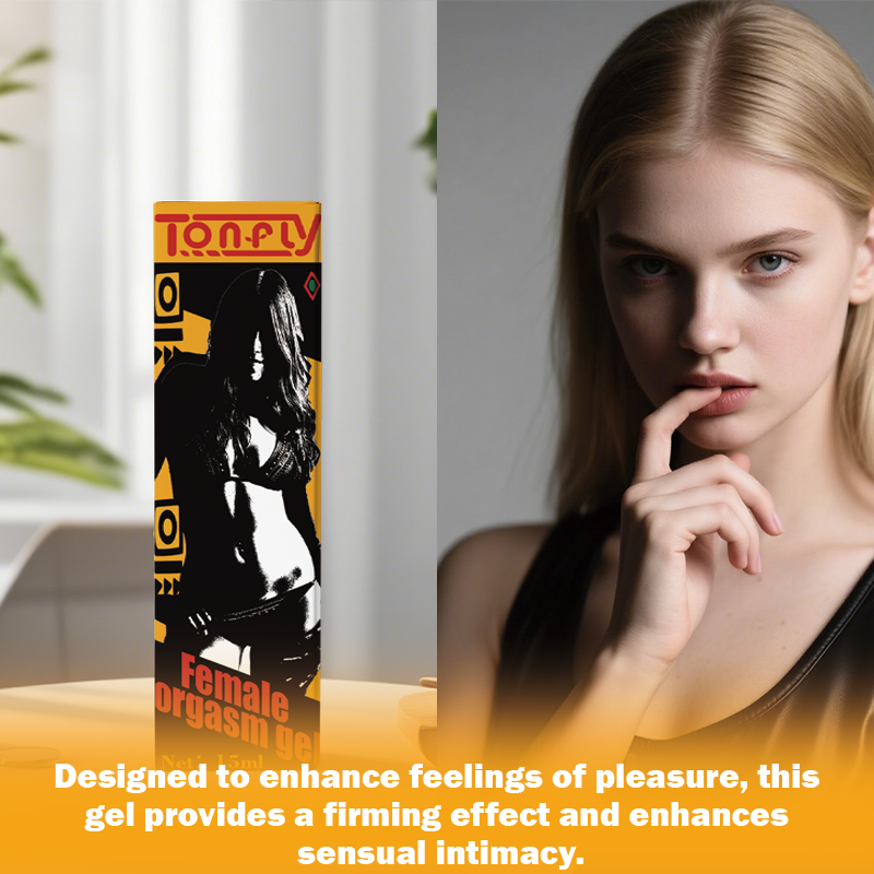 Tonfly Female Orgasm Gel Sexual Desire for Women Exciting Liquid Orgasmic Sex Drops Vaginal Firming Best Orgasmic Gel for Women