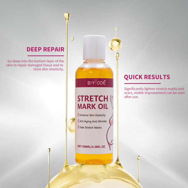 Moisturizing and Smoothening Anti-Pigmentation Maternity Body Care Oil