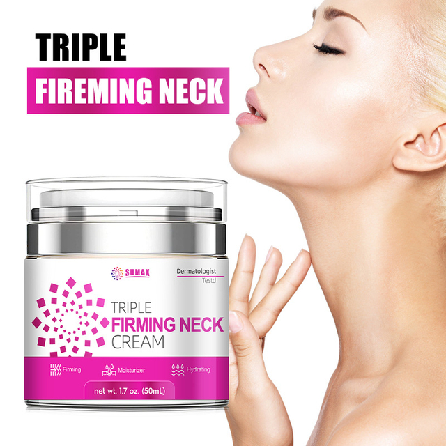 Press-on Neck Cream - Neck Wrinkle Cream - Reduces Neck Wrinkles, Lifts and Firmens the Neck, Makes It Smooth and Fair - Neck Mask - Reduces Neck Discoloration and Provides Care