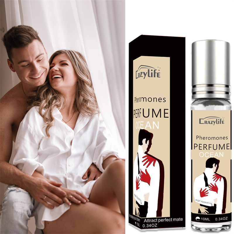 Crazylife Ladies' sensual perfume, pheromone-infused rollerball perfume