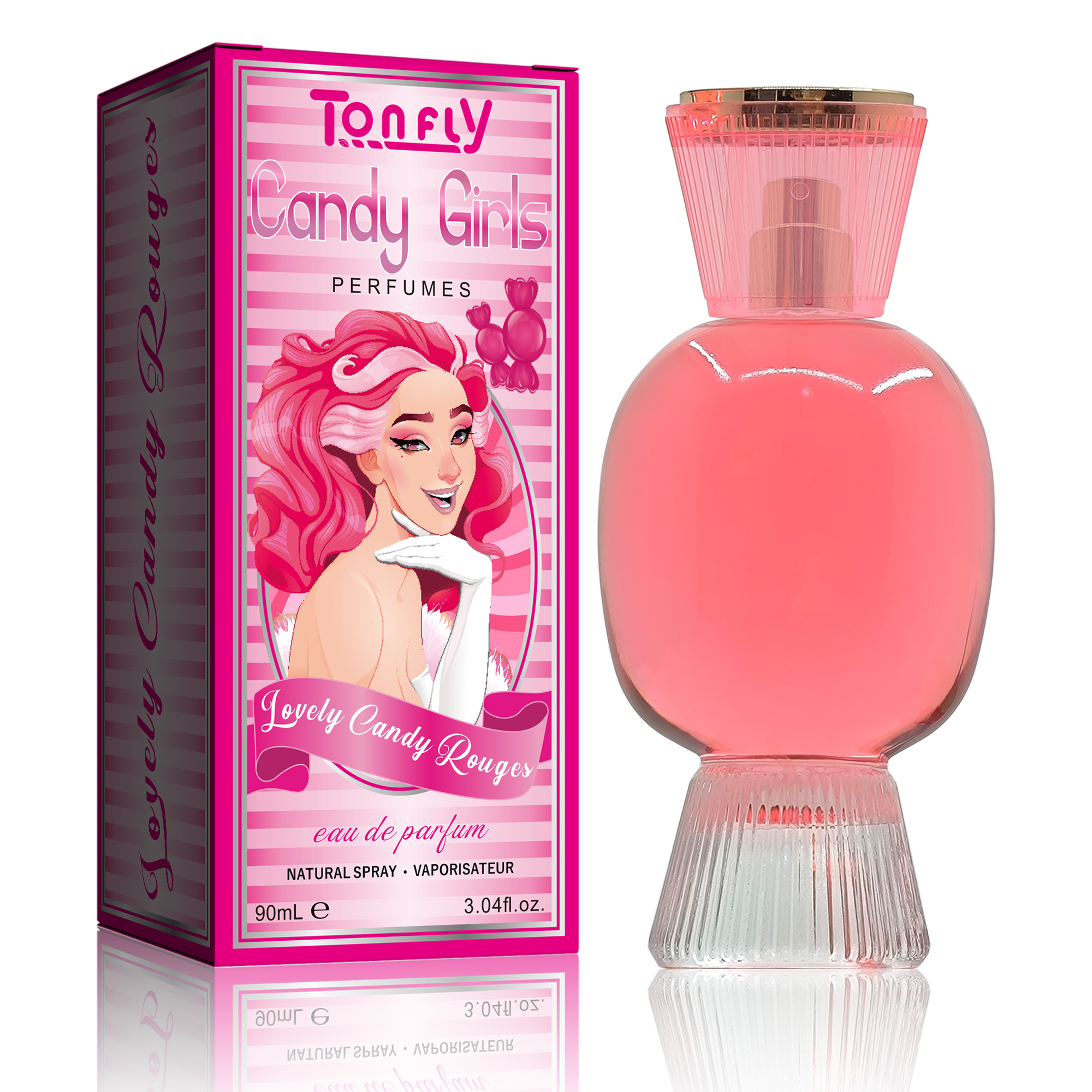 TONFLY Ladies' Sweetheart Perfume - Floral And Fruity Eau De Toilette 90ml