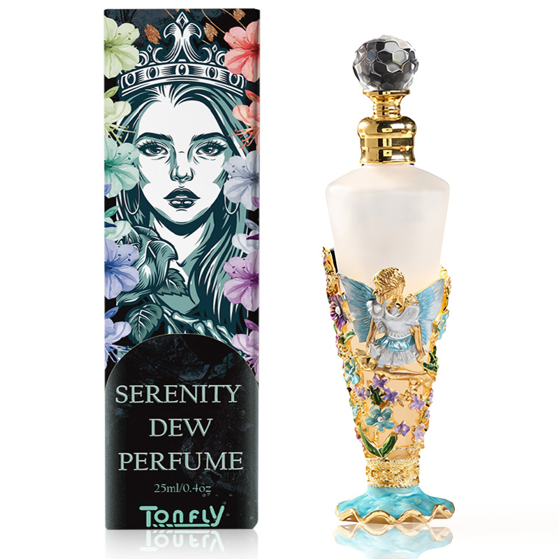 TONFLY Green Girl Perfume Butterfly Series Dropper Stick Women's Perfume Oil 25ML