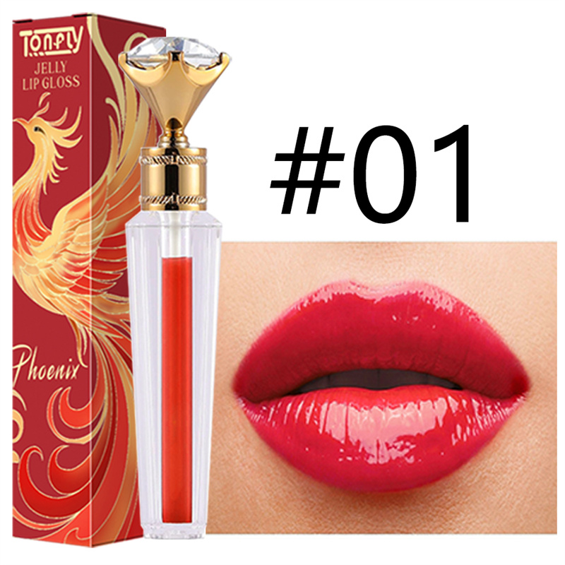 Hydrating Lip Gloss - Hyaluronic Acid Non-Sticky High-Shine Plumping Lip Color