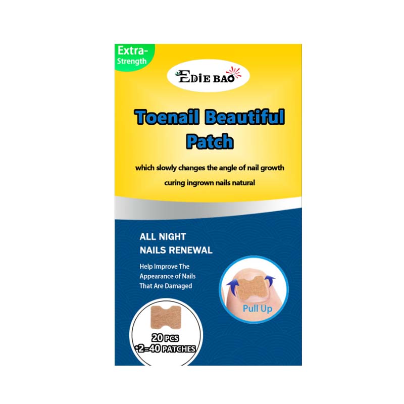 Edie Bao Toenail Fungus Patch Sticky Nail Repair Patch Nail Ingrown Correction Sticker Toenail Care Paronychia Nail Patch