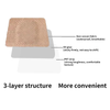 Tonfly Ingrown Toenail Correction Tool Nail Filling Pad Ingrown Toe Nail Treatment Elastic Patch Straightening Clip Brace Pedicure Tool