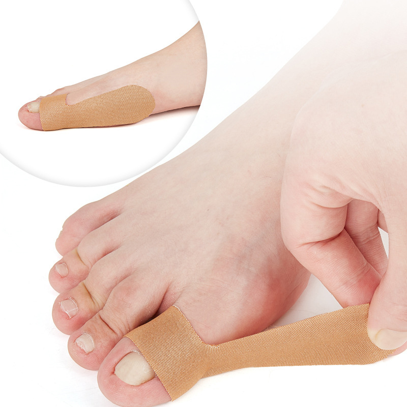 BLSEX 10PCS Thumb Correction Patch Big Toe Corrector Adjuster Finger Toe Patch Protector Hallux Valgus Orthopedic Sticker Pad