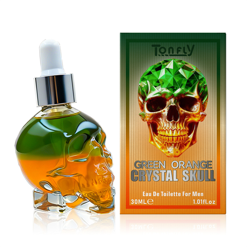 Tonfly Green Orange Skull Dual Color Perfume 30ml