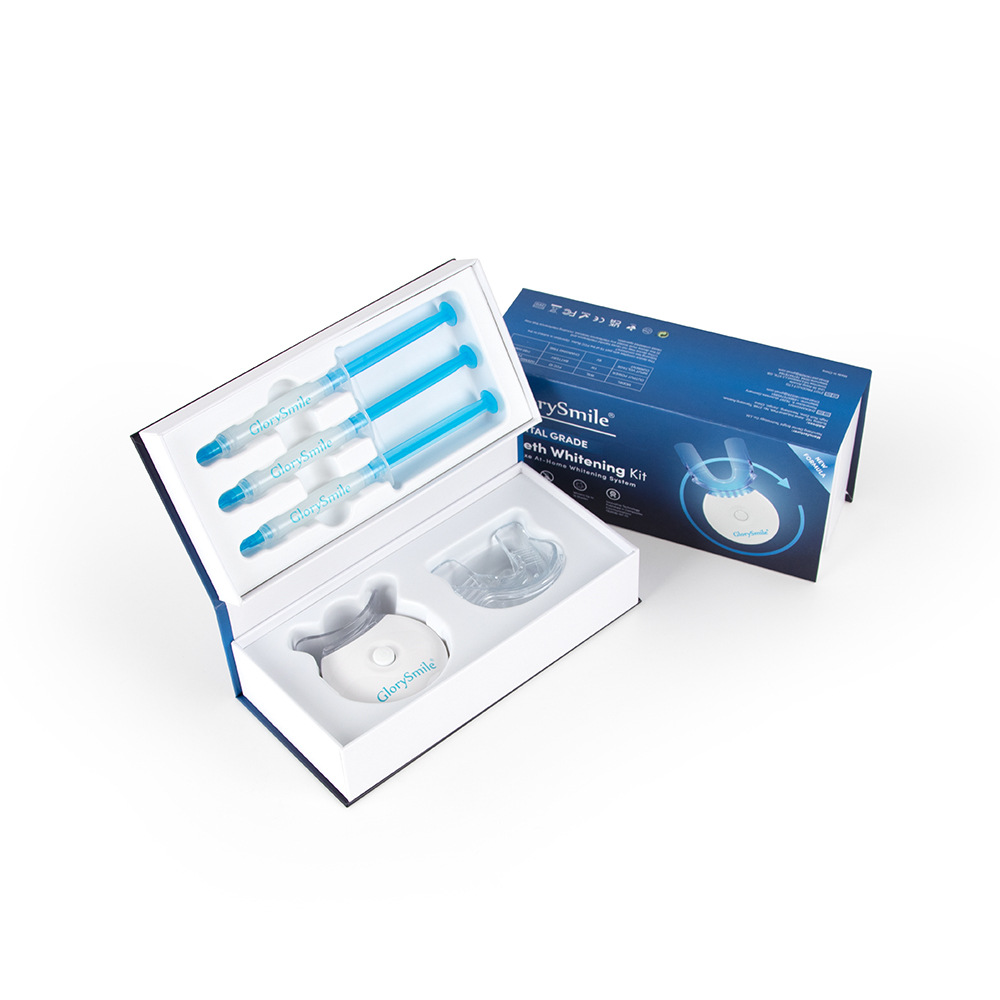 Teeth whitening device, teeth whitening kit, teeth whitening special gel, gum care product, household toothbrush