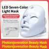 Photonic skin rejuvenation mask beauty device LED childlike face machine cleansing and introducing facial large row lamp mask red and blue light acne removalPhotonic skin rejuvenation mask beauty devi