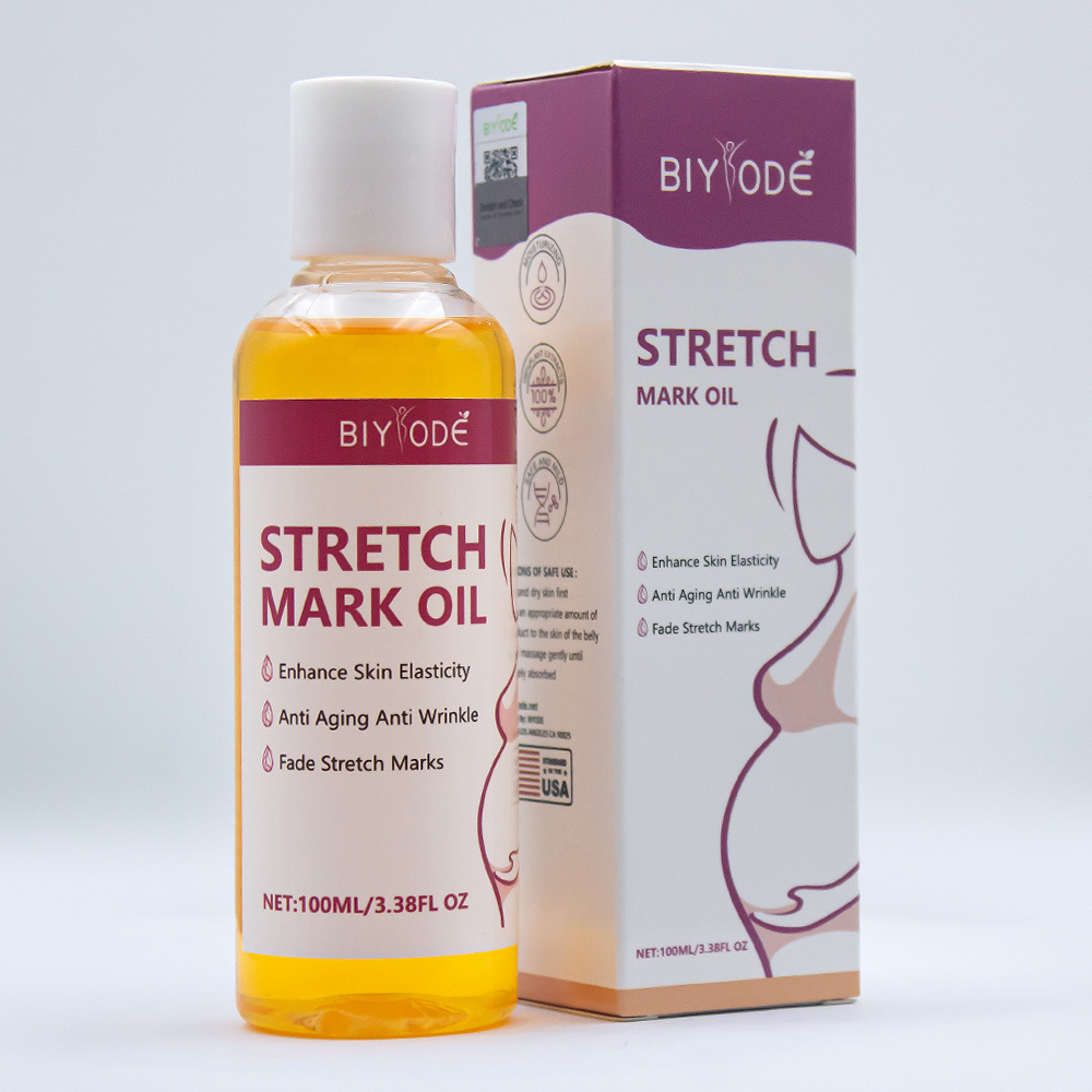 Moisturizing and Smoothening Anti-Pigmentation Maternity Body Care Oil