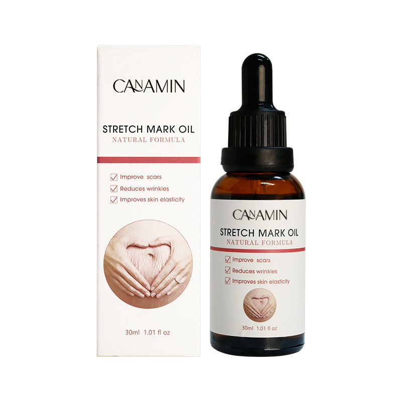 StretchMarkCreamNATURALFORMULA - Natural formula oil for reducing and smoothing pregnancy stretch marks, providing firming effect.