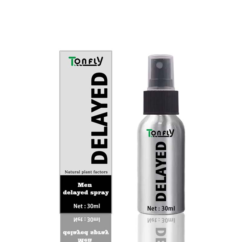 Tonfly Silver-colored male penis delay spray - an oil for private area massage 30ml