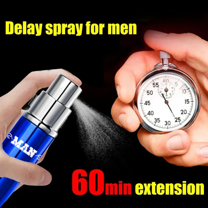 Tonfly Blue Male Penis Delay Essential Oil - Oil for private area massage - 5 ml