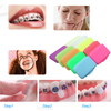 Orthodontic braces orthodontic protective wax for teeth care. Fruit-flavored oral care. Orthodontic protective wax.