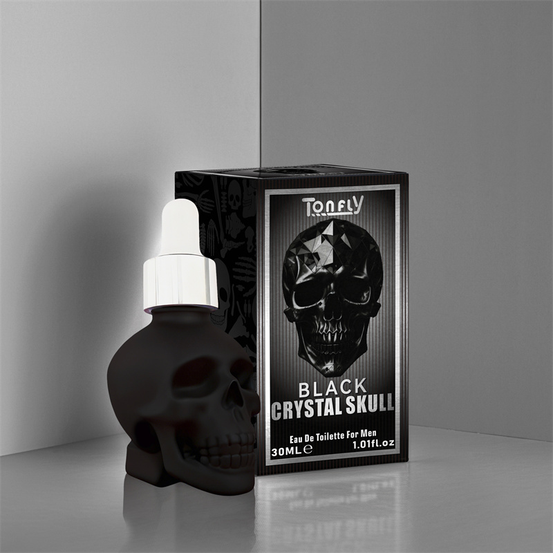 Tonfly Black Skull Head Perfume - Men's Perfume 30ml