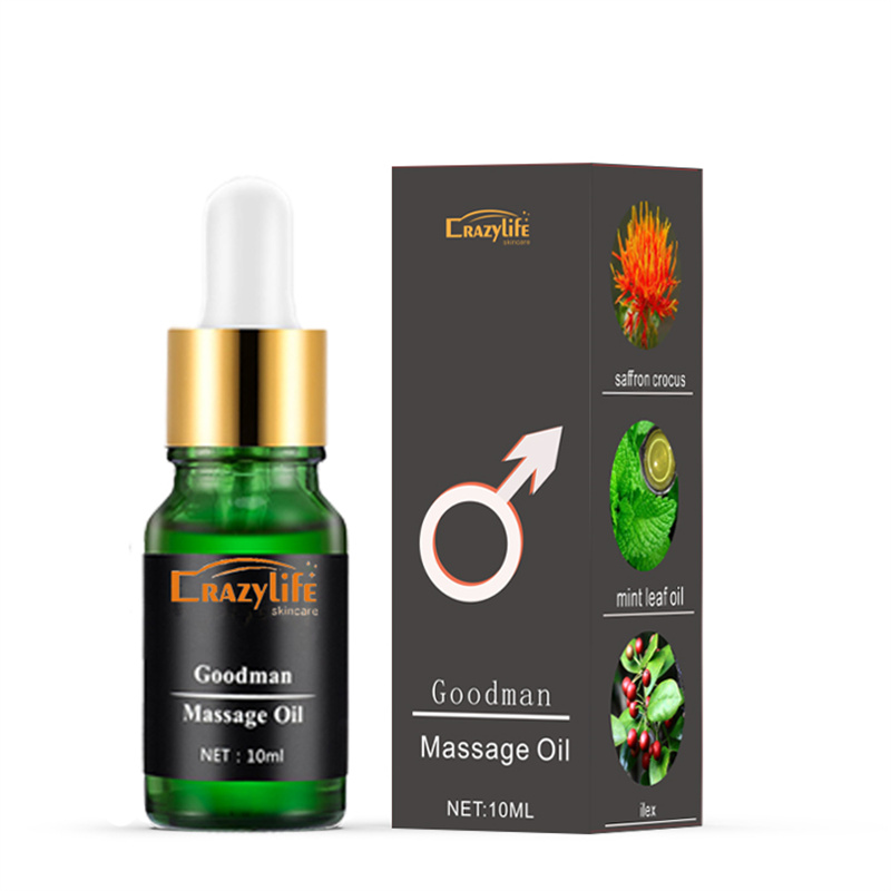 Crazylife Men's Penis Enlargement Oil Massage Essential Oil Delay Oil 10ml