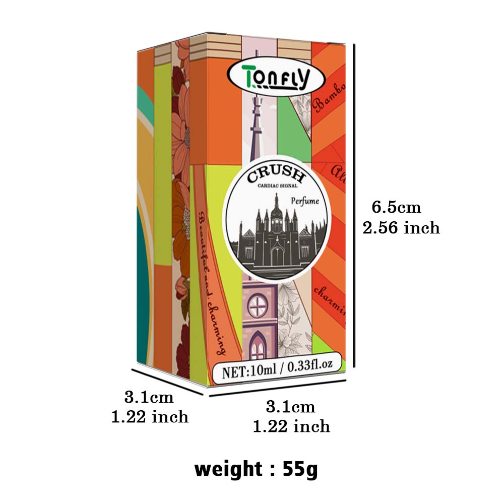 TONFLY Women's Fragrance - Colorful Church Series - Roll-on Perfume Oil 10ML